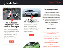 Tablet Screenshot of hybride-auto.fr